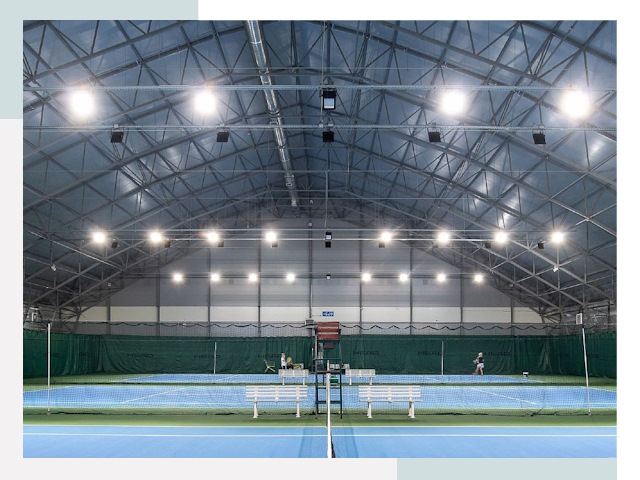 Строительство теннисных кортов в Лениногорск от 619 руб.