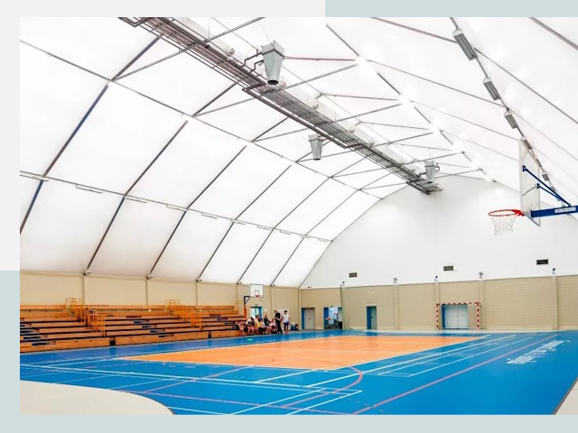 Строительство спортивных залов в Лениногорске