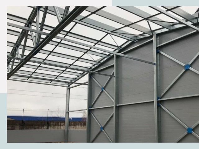 Каркасные ангары от СтальСтрой-Лнр по цене от 619 руб.