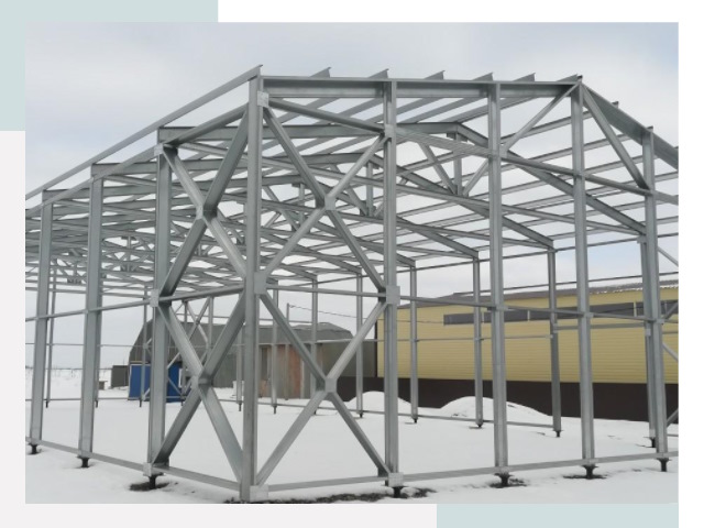 Каркасные ангары в Лениногорске