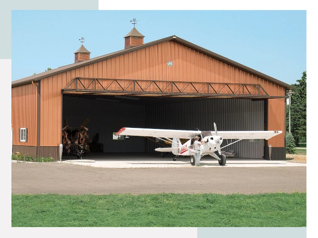 Ангары для самолетов в Лениногорске