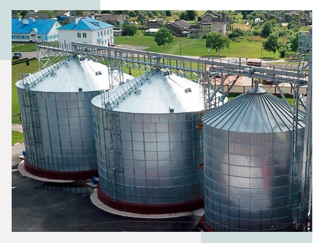 Металлические силосы в Лениногорске