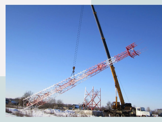 Строительство башен связи в Лениногорске от 619 руб.