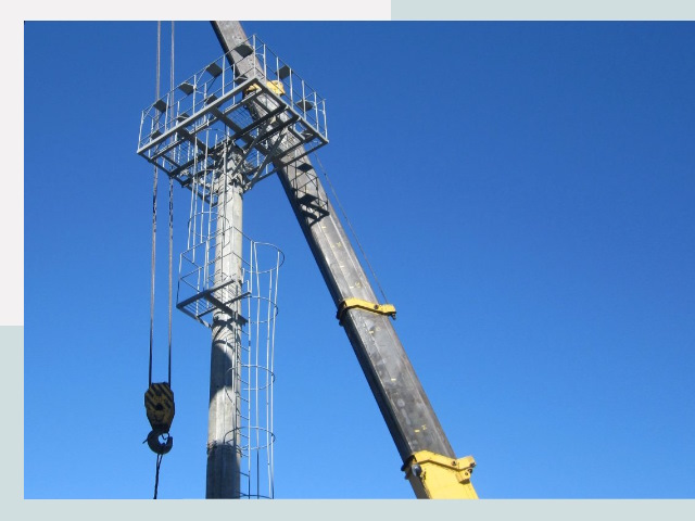 Монтаж осветительных мачт в Лениногорск от 619 руб.