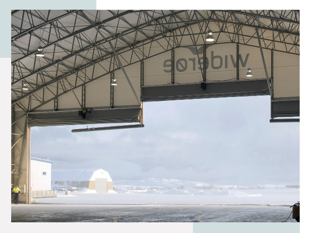 Ворота для ангаров в Лениногорске