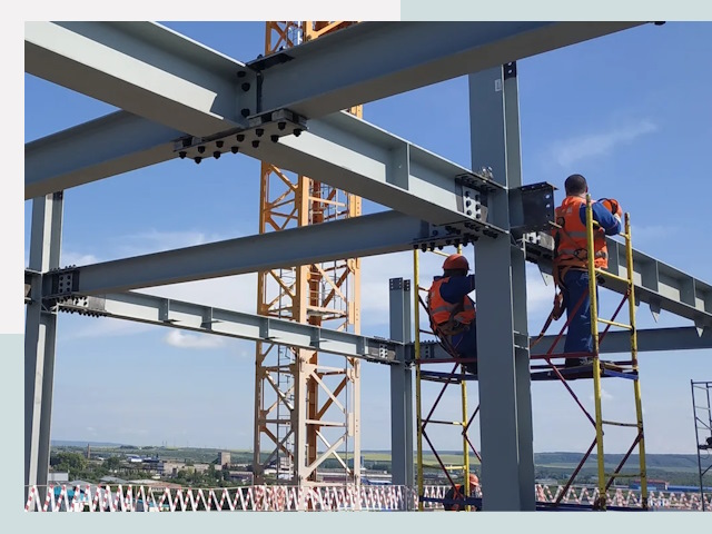 Монтаж металлоконструкций в Лениногорске